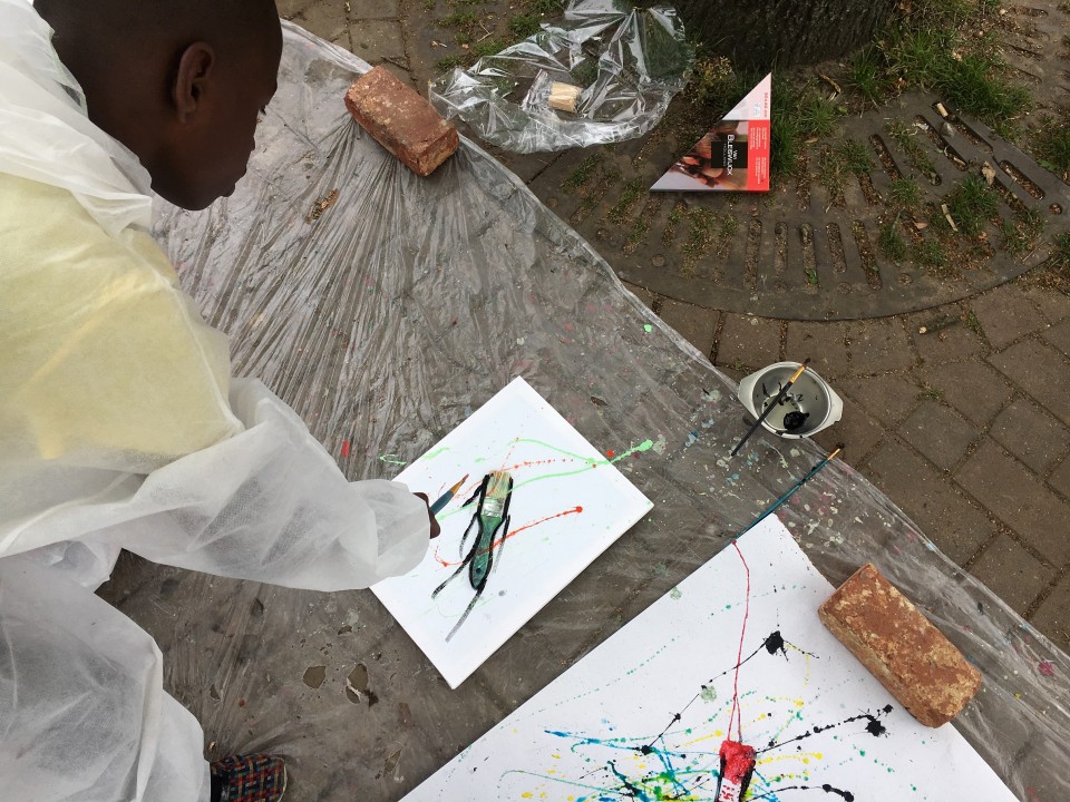 Action Painting Workshop Jongeren